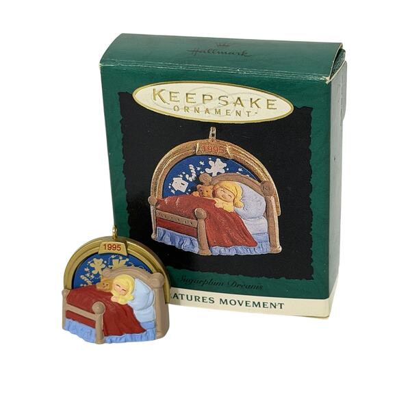 Hallmark Other - Hallmark Keepsake Christmas Ornament Sugarplum Dreams Features Movement 1995